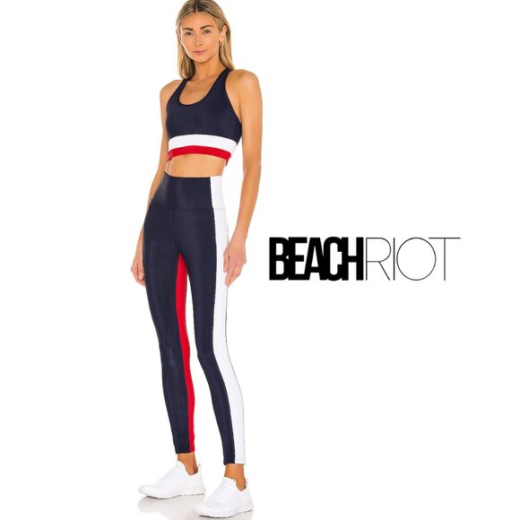 Beach Riot Pants - BEACH RIOT Colorblock Matching Set XS